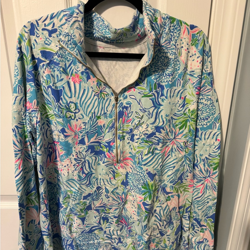 Lilly Pulitzer — quarter zip
